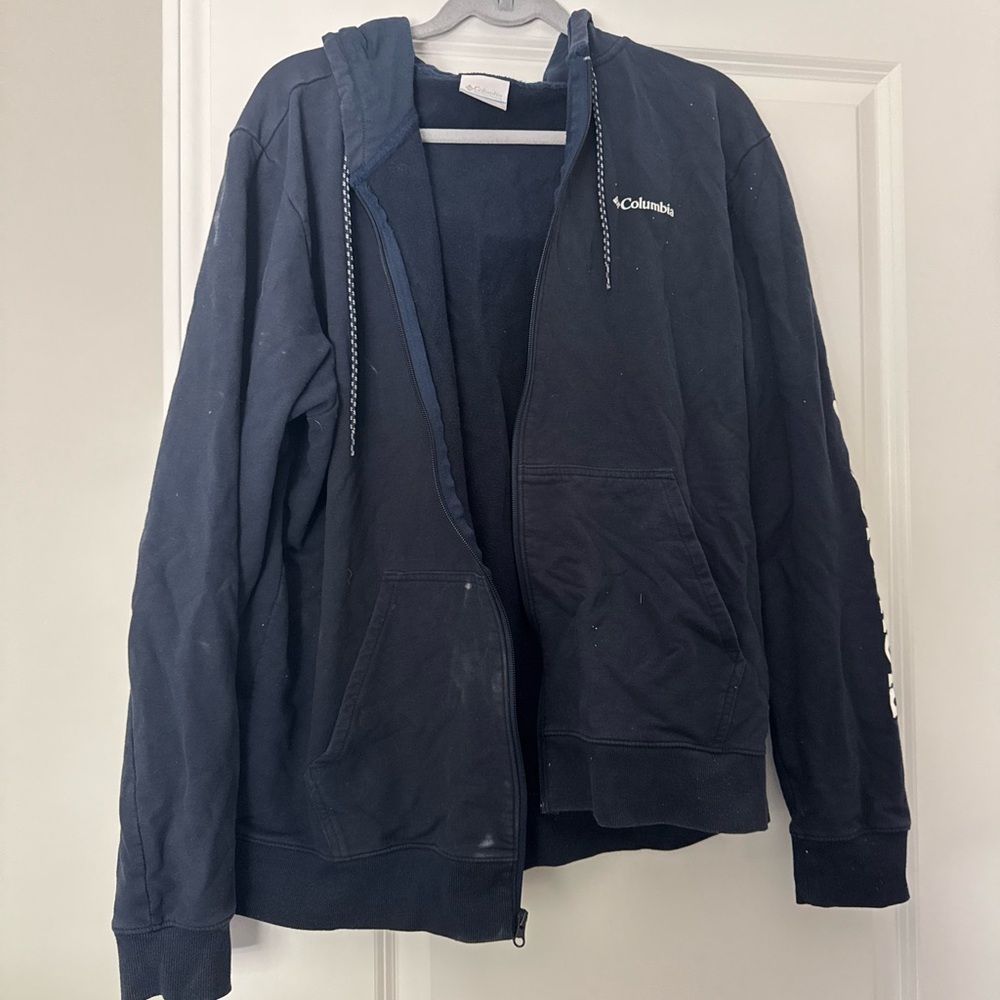 Columbia Black Lightweight Shirt Jacket